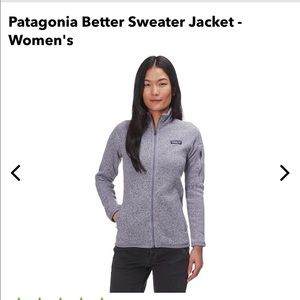 EUC Patagonia Better Sweater fleece jacket